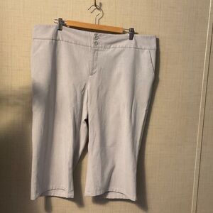 Mossimo Supply Co. Light Gray Capris